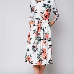 JessaKae long sleeve floral dress